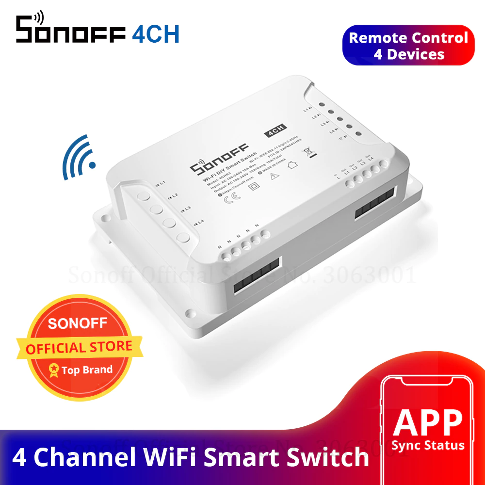 SONOFF Mini WiFi Switch Smart Timer Module 10A Peru